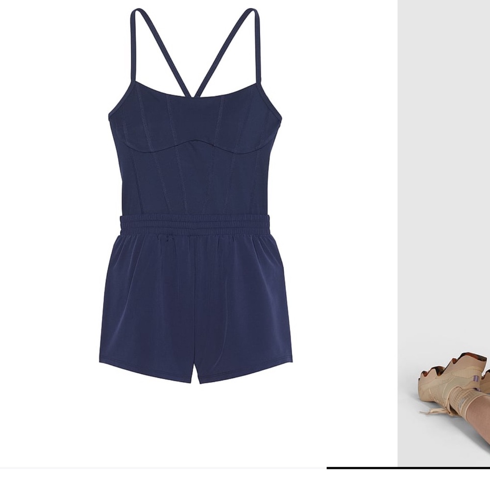Navy romper